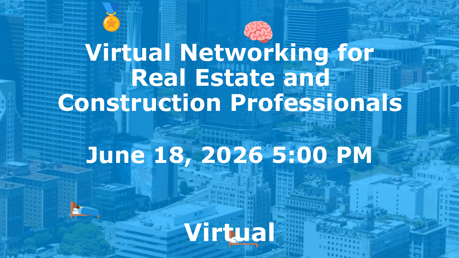 Virtual Networking for Real Estate and Construction Professionals event image
